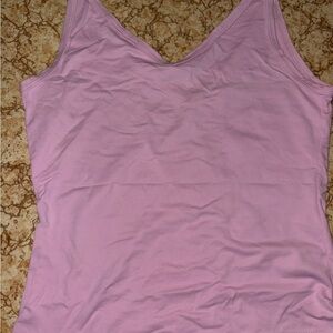 Vintage Y2K 579 2000s Pink Tank Top Small Metal Circles Retro